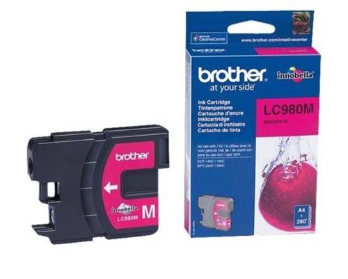 Brother-DCP-145-Tusz-oryginalny-LC980M-Magenta-260str