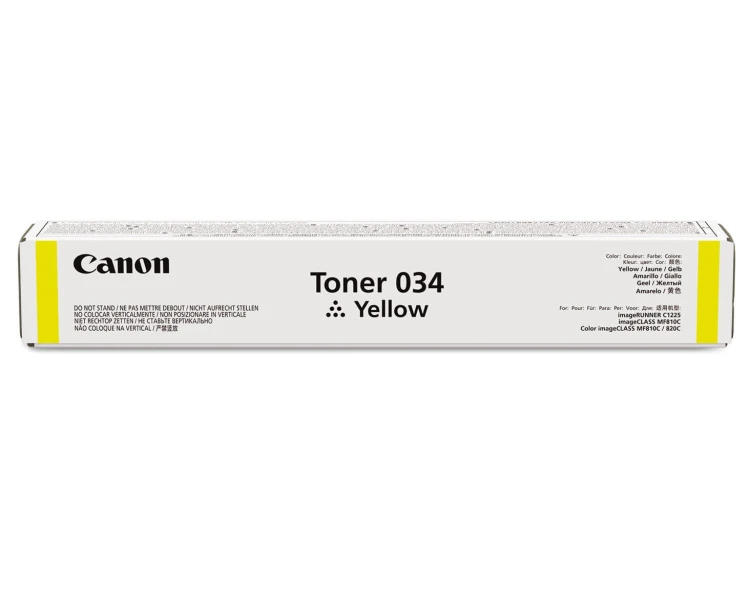 Canon-1225-Toner-oryginalny-034Y-Yellow