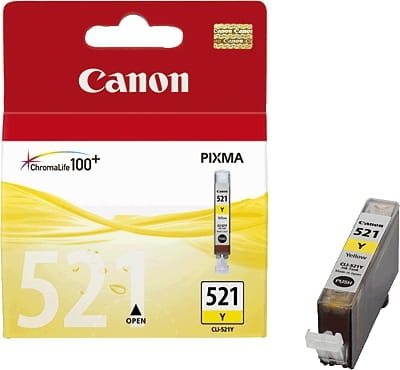 Canon-MP-540-Tusz-oryginalny-CLI-521Y-Yellow-9-ml