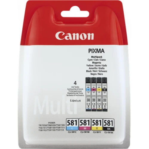 Canon-TS9100-Tusz-oryginalny-CLI-581-CMYBK-Multipack