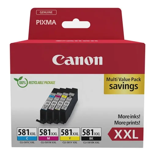 Canon-TS9100-Tusz-oryginalny-CLI-581-XXL-CMYK-MPK-11.7ml