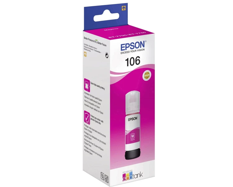 Epson-L7160-Tusz-oryginalny-106-EcoTank-ET-7700-Magenta