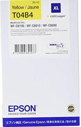 Epson-C8690-Tusz-oryginalny-T04B4-XL-Stylus-Yellow-4.6K