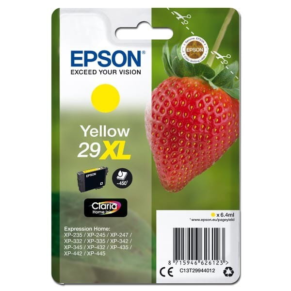 Epson-Tusz-oryginalny-T29XL-Stylus-XP235-Yellow