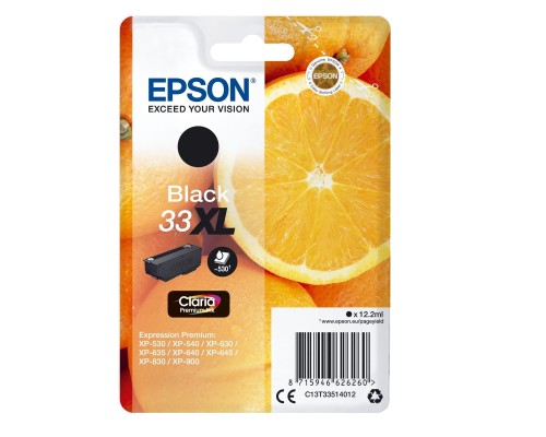 Epson-XP530-Tusz-oryginalny-T33XL-Stylus-Black-12.2ml