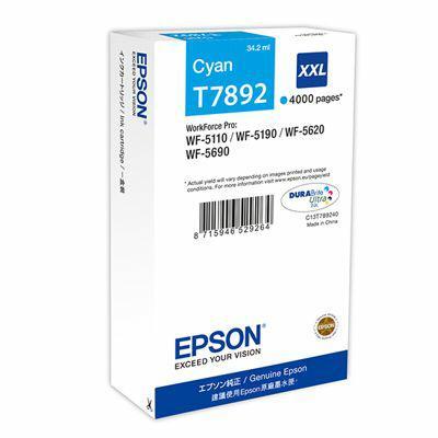 Epson-Tusz-oryginalny-WF5110-T7892XXL-Cyan