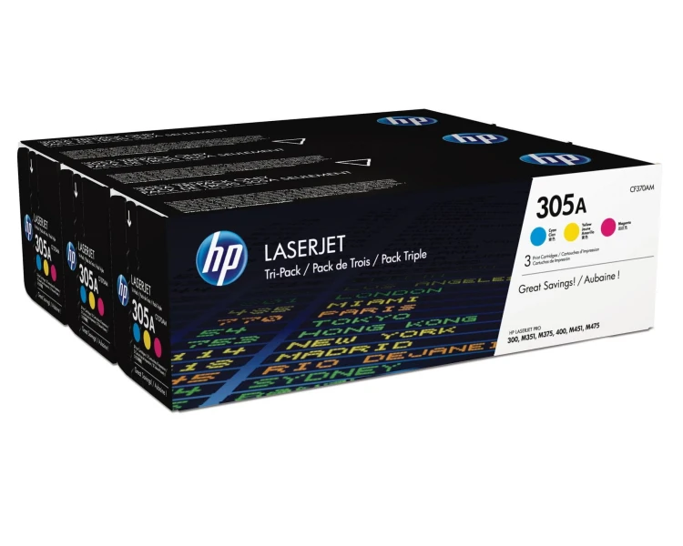 HP-Toner-nr-305A-CF370AM-3pack-CMY-CE411-CE412-CE413A