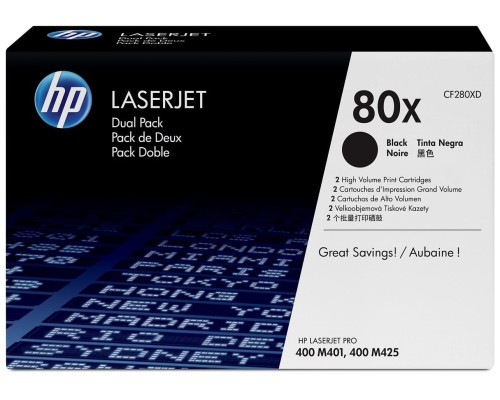 HP-PRO-400-M401-Toner-oryginalny-nr-80XD-CF280XD-Black-6.9K-dualpack