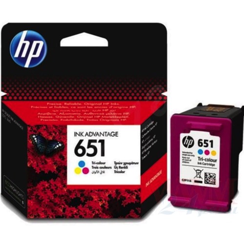 HP-5645-Tusz-oryginalny-nr-651-C2P11AE-Tri-colour-300str