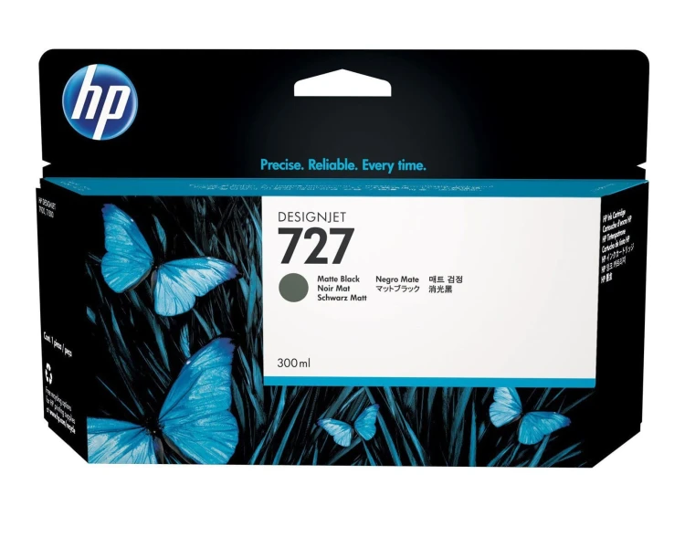 HP-T920-Tusz-oryginalny-nr-727-C1Q12a-Matte-Black-300ml