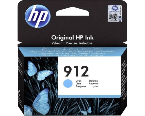 HP-8012-Tusz-oryginalny-nr-912-3YL77AE-Cyan-315str/
