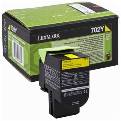 Lexmark-Toner-oryginalny-70C20Y0-Yellow-1K