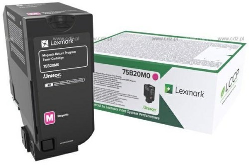 Lexmark-Toner-oryginalny-75B20M0-Magenta-10K