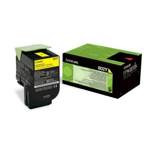 Lexmark-Toner-oryginalny-802Y-80C20Y0-Yellow-1K
