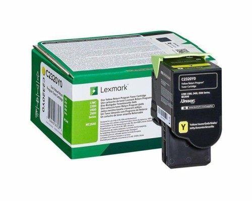 Lexmark-Toner-oryginalny-C2320Y0-Yellow-1K