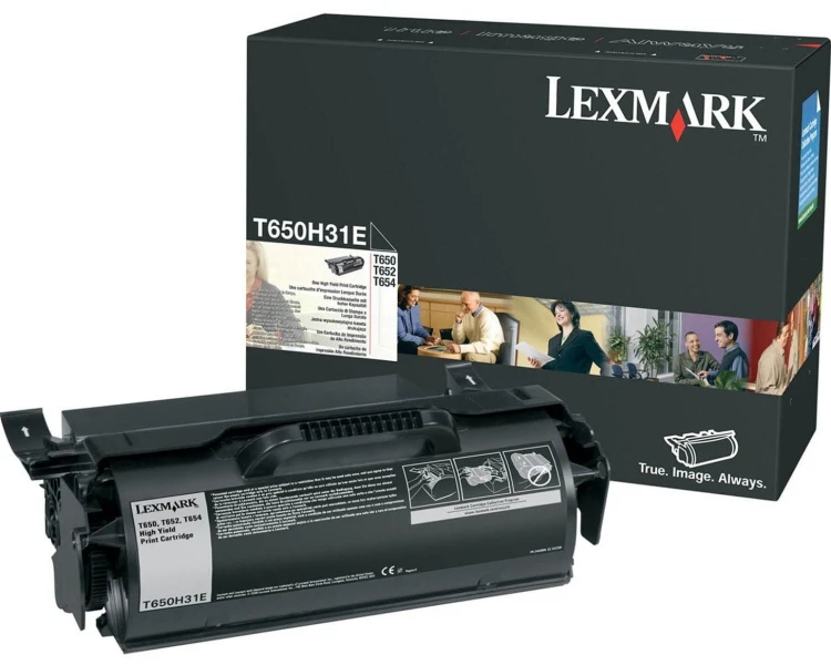 Lexmark-Toner-T650-T650H31E-Black-25K