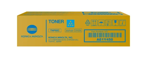 Minolta-Toner-oryginalny-TNP-92C-AE1Y450-Cyan-4000