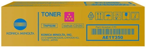 Minolta-Toner-oryginalny-TNP-92M-AE1Y350-Magenta