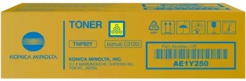 Minolta-Toner-oryginalny-TNP-92Y-AE1Y250-Yellow