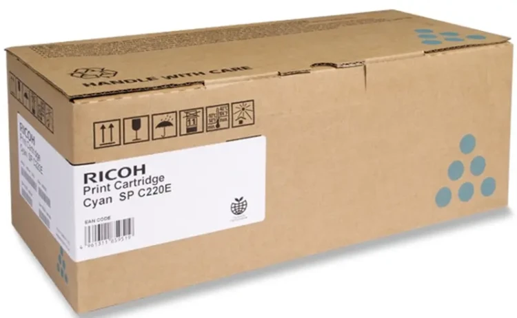 Ricoh-Toner-oryginalny-SPC220S-406053-406766-Cyan-2000-str