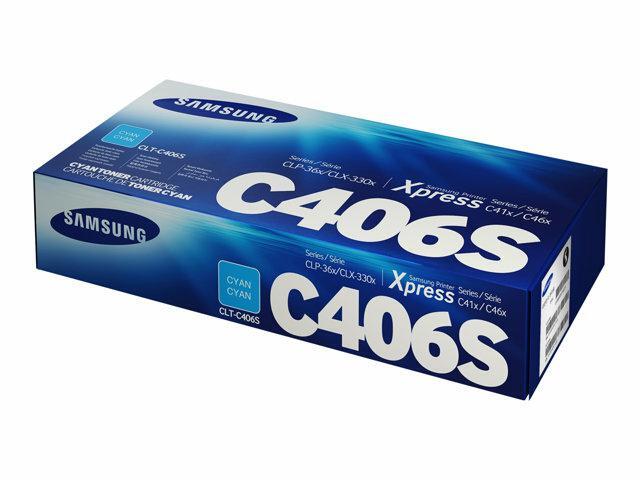 Samsung-Toner-CLT-C406SST984A-CYAN-1K-CLP-360CLP-365-CLX-3300CLX-3305
