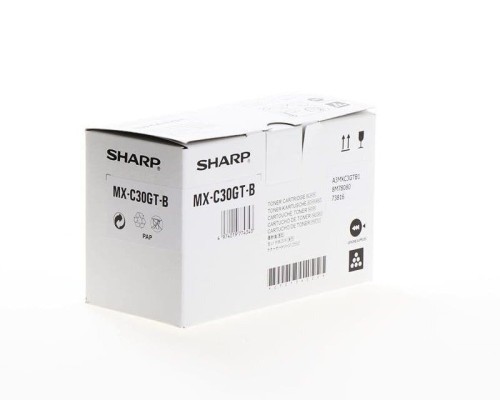 Sharp-Toner-oryginalny-MX-C30GTB-Black-6K