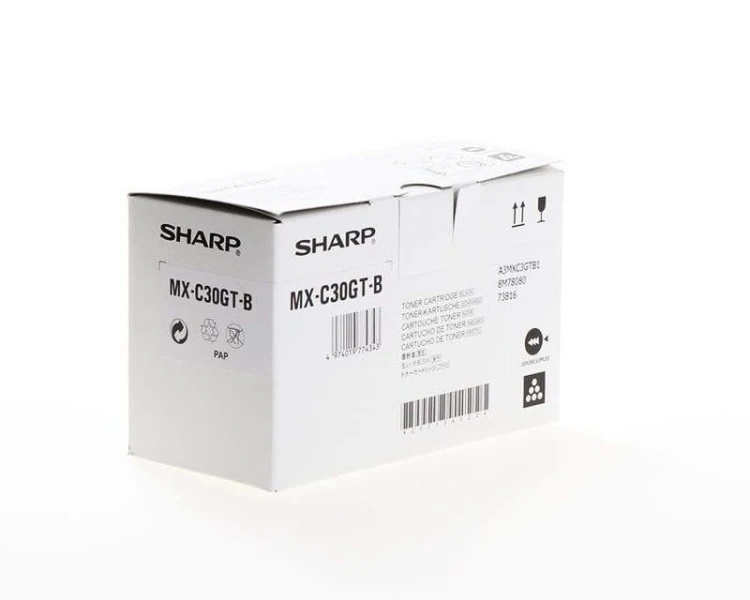 Sharp-Toner-oryginalny-MX-C30GTB-Black-6K