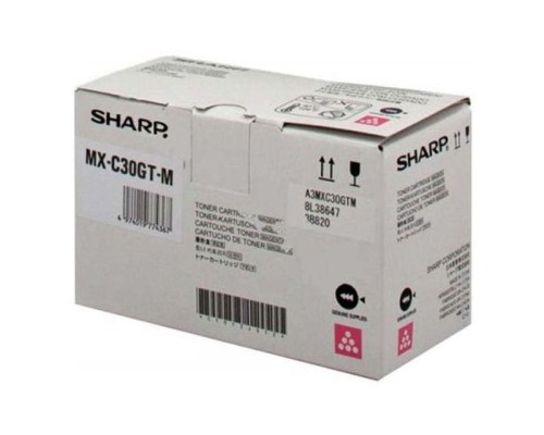 Sharp-Toner-oryginalny-MX-C30GTM-Magenta-6K