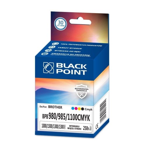 Black-Point-tusz-BPB9809851100CMYK-zastepuje-Brother-LC-9809851100-MULTIPACK-CMYK