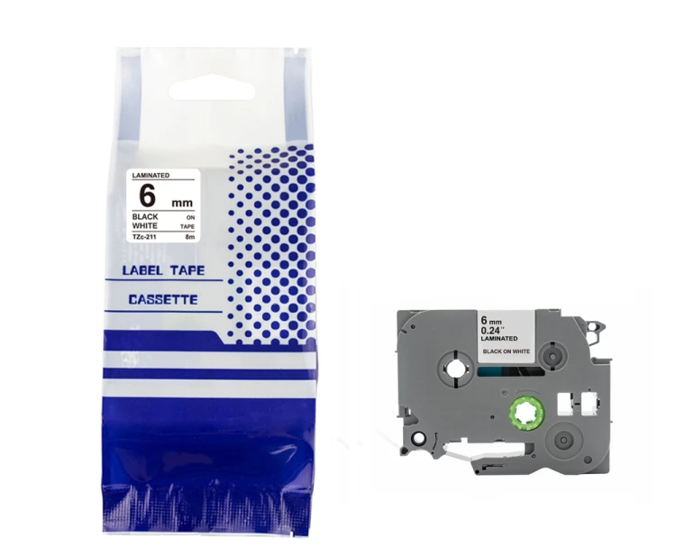 Tasma-BROTHER-TZe-111-6mm-x-8m-czarny-na-przezroczystym-zamiennik
