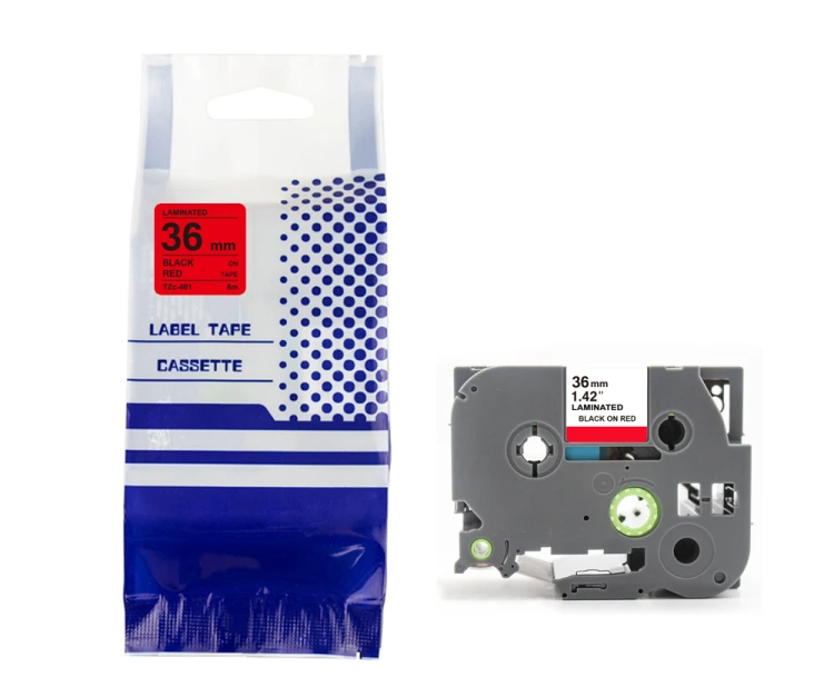 Tasma-BROTHER-TZe-461-36mm-x-8m-czarny-na-czerwonym-zamiennik