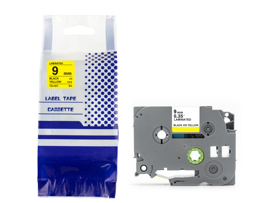 Tasma-BROTHER-TZE-621-9mm-x-8m-czarny-na-zoltym-zamiennik