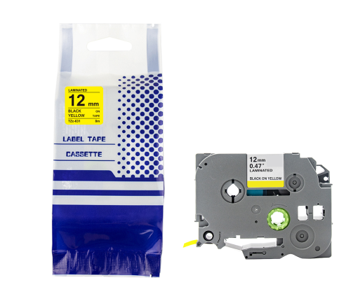 Tasma-BROTHER-TZE-631-12mm-x-8m-czarny-na-zoltym-zamiennik