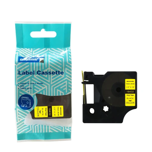 Tasma-DYMO-D1-18432-12mm-x-5.5m-S0718450-czarny-na-zoltym-zamiennik