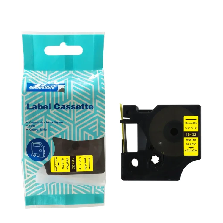 Tasma-DYMO-D1-18432-12mm-x-5.5m-S0718450-czarny-na-zoltym-zamiennik