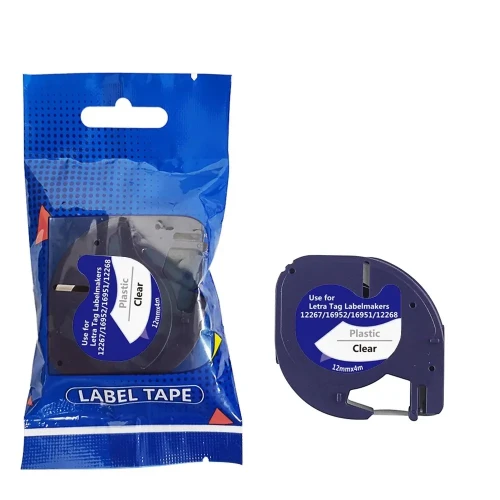 Tasma-DYMO-LT-12267-12mm-x-4m-S0721530-czarny-na-przezroczystym-zamiennik
