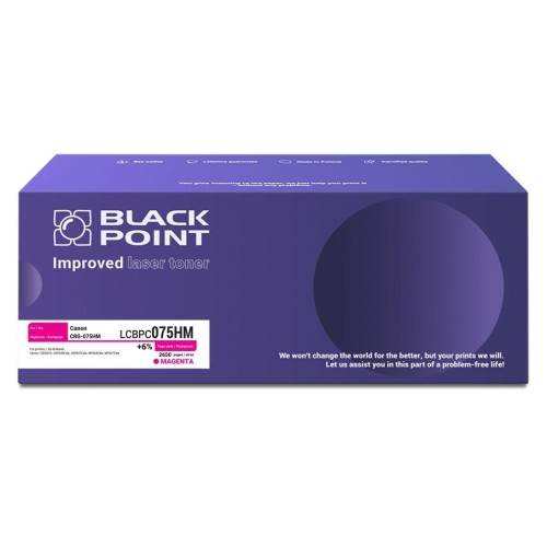 Toner-laserowy-Black-Point-LCBPC075HM-Canon-CRG-075HM-Kolor-magenta.-Wydajnosc-2650-str-Kompatybilny-z-Canon-LBP646Cdw-LBP647Cdw-MF664Cdw-MF667Cdw