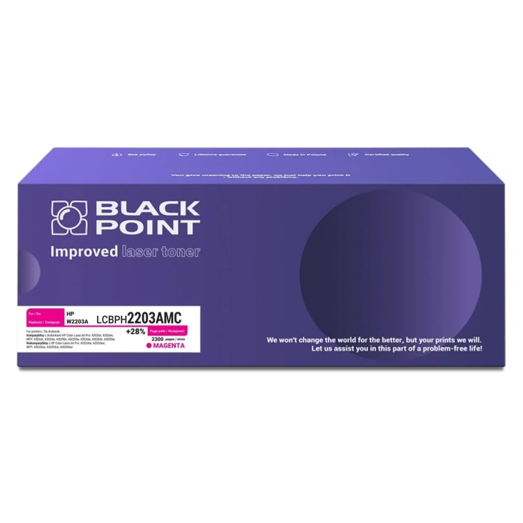 oner Black Point LCBPH2203AMC Zamiennik HP W2203A W 2300 stron Magenta 4202 4302.jpg