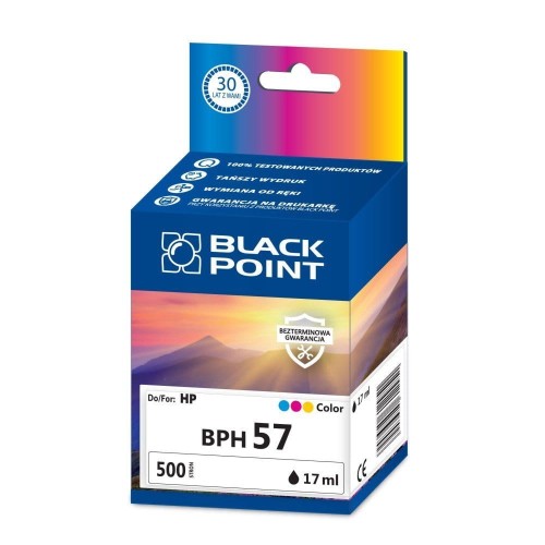 Black-Point-tusz-BPH57-zamiennik-do-drukarki-HP-7760-HP-7762-HP-7960-zastepuje-HP-C6657AE-trojkolorowy