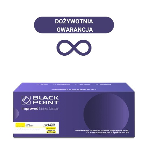 Black-Point-toner-LCBPC045HY-zamiennik-do-drukarki-Canon-MF633Cdw-LBP611Cn-MF634Cdw-zastepuje-Canon-CRG-045HY-yellow