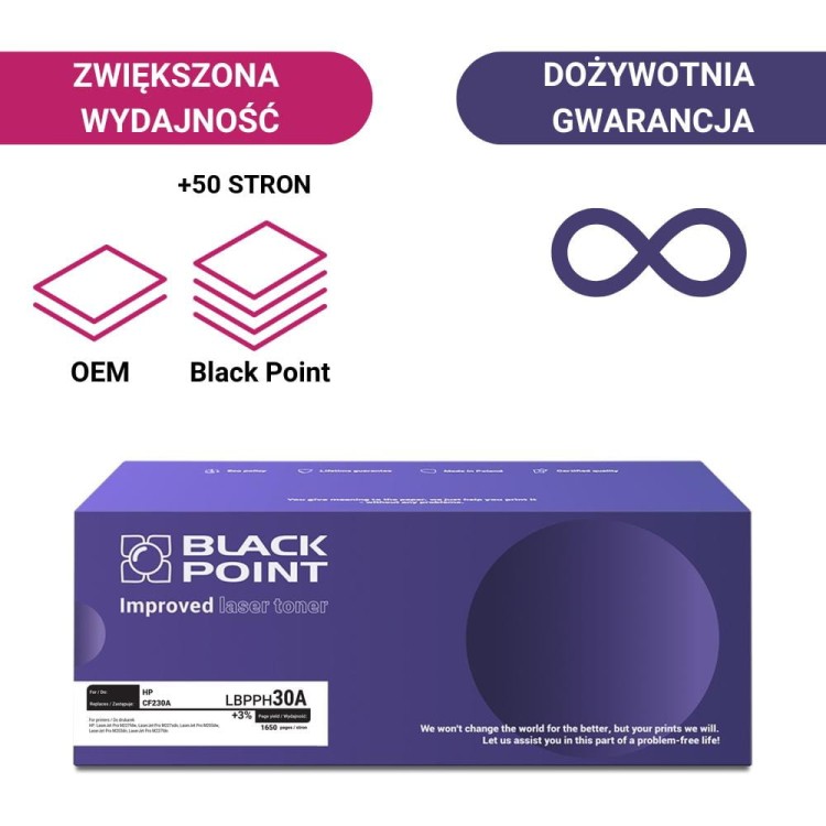 Toner-zamiennik-Black-Point-S-HP-CF230A-HP-203-HP-227