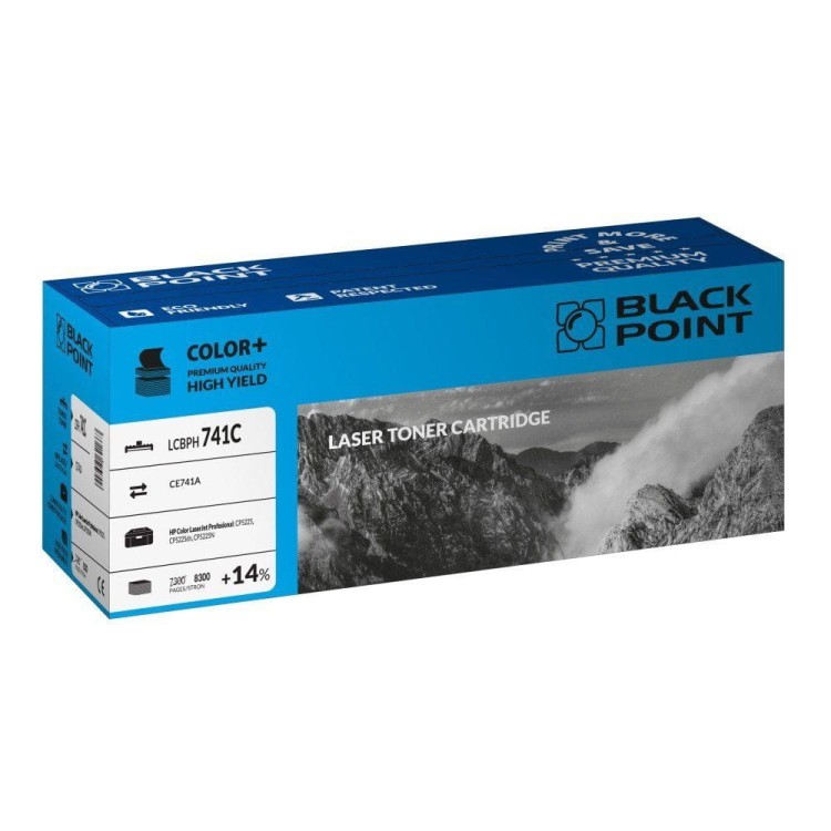 Black-Point-toner-LCBPH741C-zamiennik-do-drukarki-HP-CP5225-HP-5225-CE741A-cyan