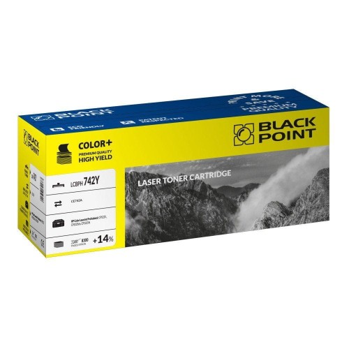 Black-Point-toner-LCBPH742Y-zamiennik-do-drukarki-HP-5225-HP-CP5225-HP-CE742A-yellow