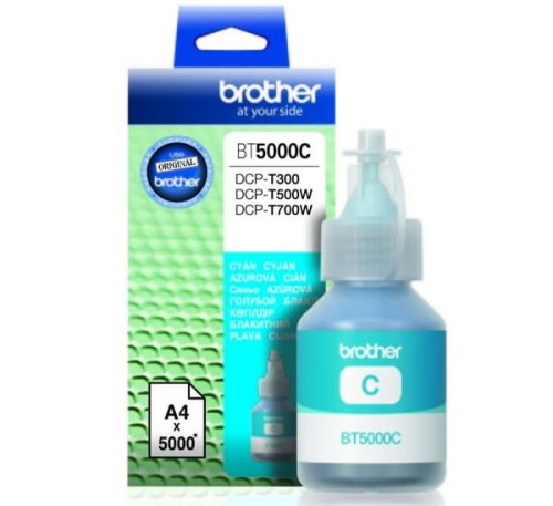 Brother-Tusz-oryginalny-BT5000C-Cyan