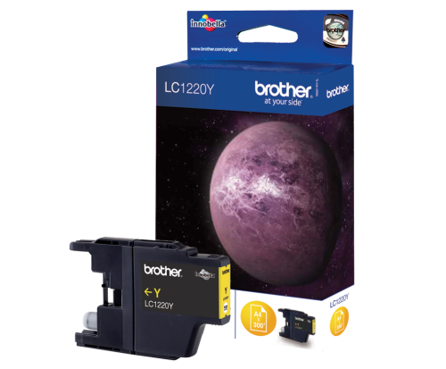 Brother-925-Tusz-oryginalny-LC1220Y-Yellow