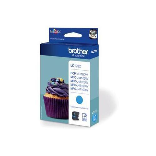Brother-4510-Tusz-oryginalny-LC123C-Cyan