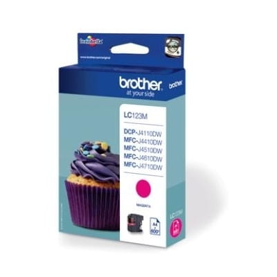 Brother-4510-Tusz-oryginalny-LC123M-Magenta