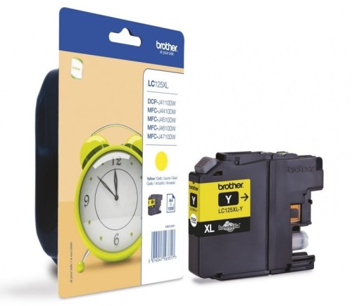Brother-4410-Tusz-oryginalny-LC125XLY-Yellow