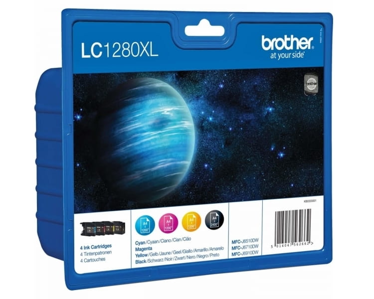 Brother-6910-Tusz-oryginalny-LC1280XL-CMYK