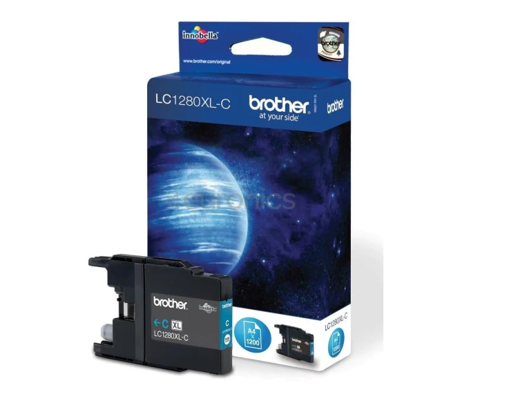 Brother-6910-Tusz-oryginalny-LC1280XL-Cyan